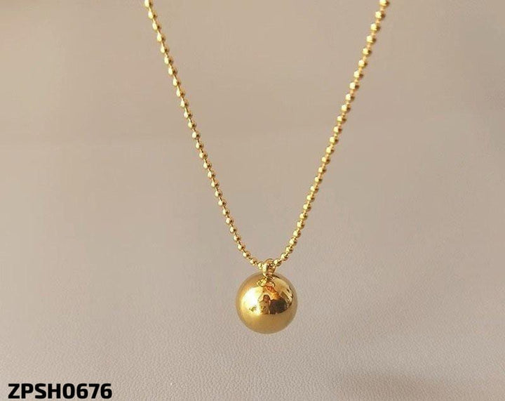 ZPSH0676 Imp Stainless Steel Ball Pendant