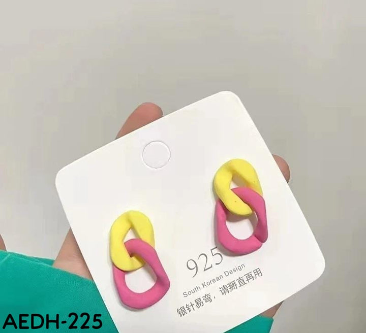 AEDH225  Mate Chain Drop Earrings Pair