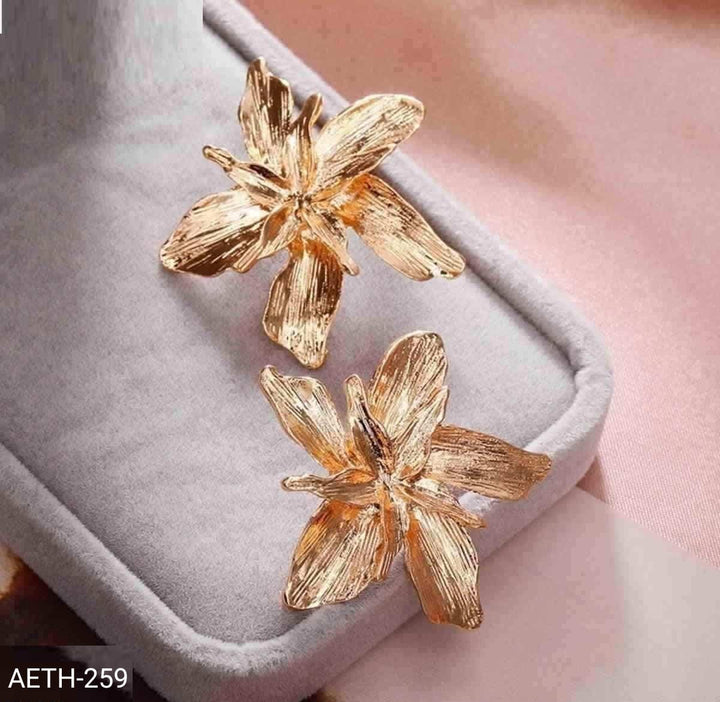 AETH259  Flower Tops Pair