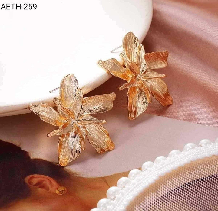 AETH259  Flower Tops Pair