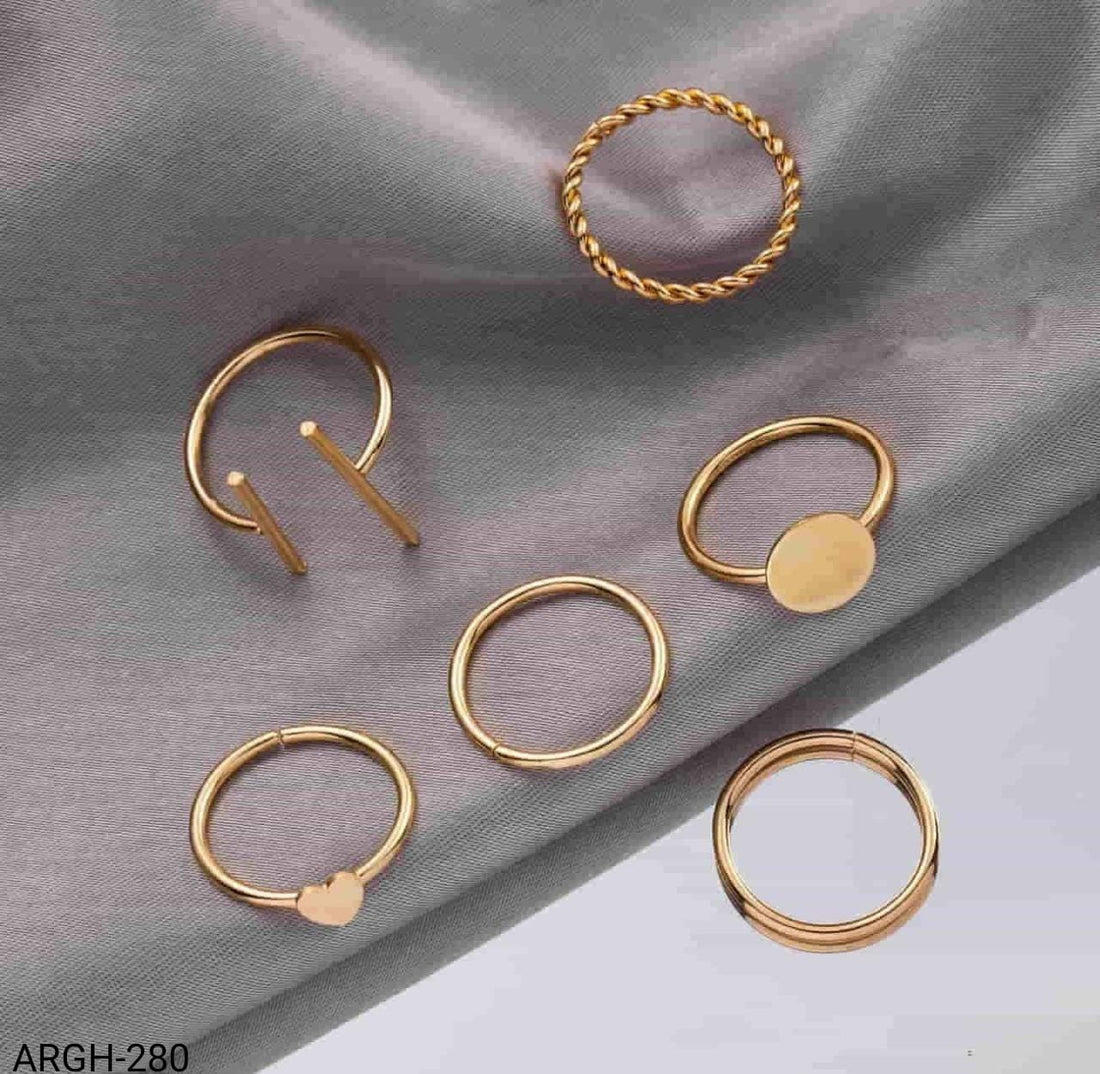 ARGH280  6 Midi Rings